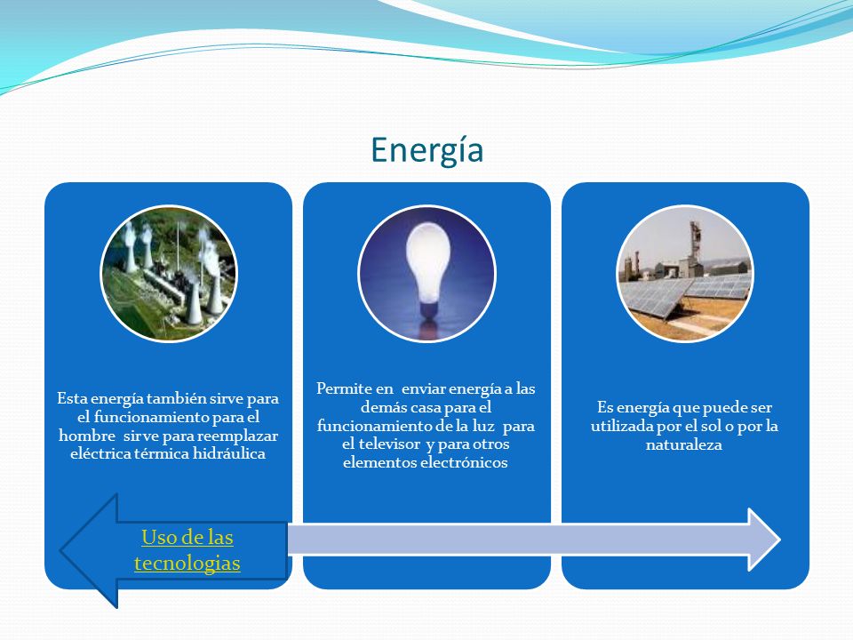 Es energía que puede ser utilizada por el sol o por la naturaleza