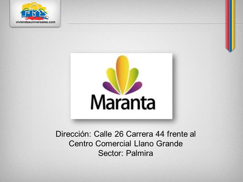 Dirección: Calle 26 Carrera 44 frente al Centro Comercial Llano Grande