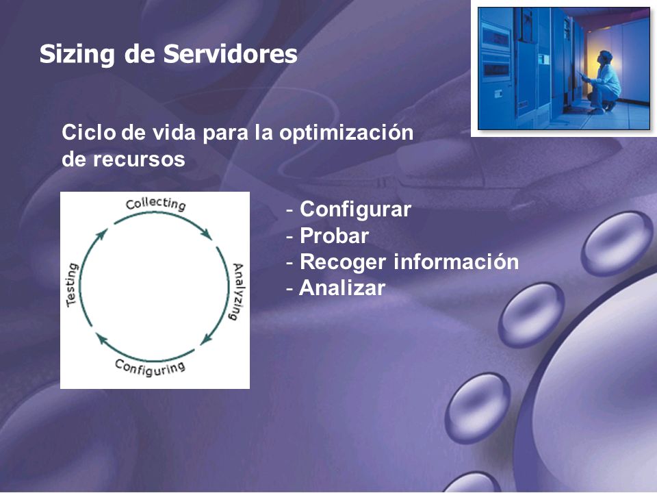Sizing de Servidores Ciclo de vida para la optimización de recursos