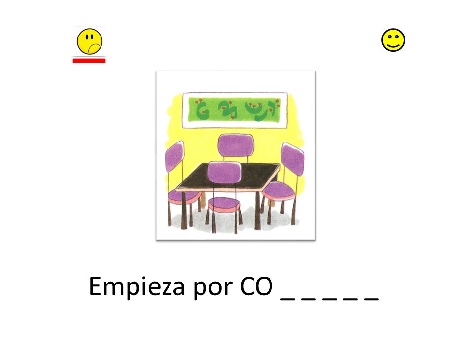 Empieza por CO _ _ _ _ _