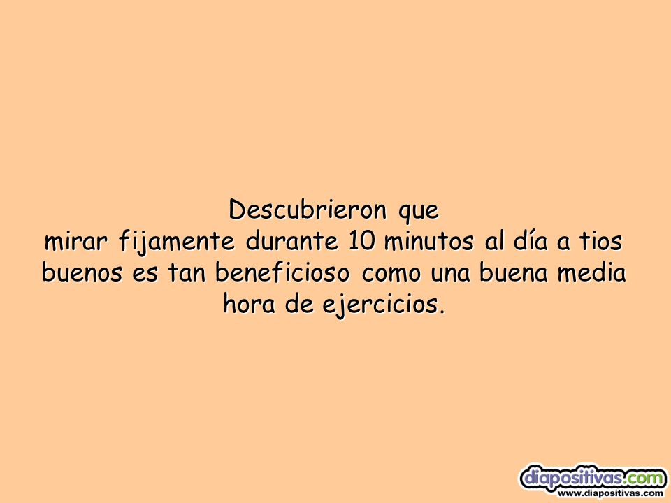 Descubrieron que mirar fijamente durante 10 minutos al día a tios buenos es tan beneficioso como una buena media hora de ejercicios.