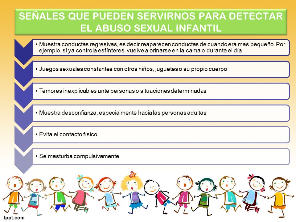 SEÑALES QUE PUEDEN SERVIRNOS PARA DETECTAR EL ABUSO SEXUAL INFANTIL