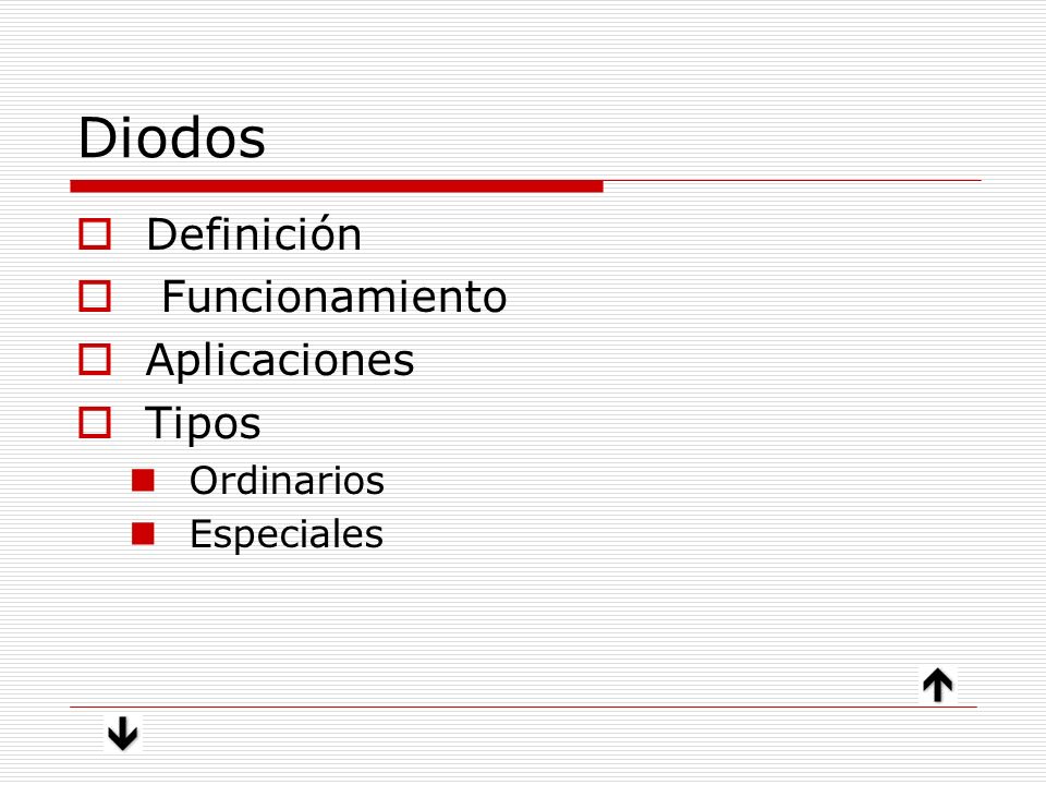 Diodos Definición Funcionamiento Aplicaciones Tipos Ordinarios