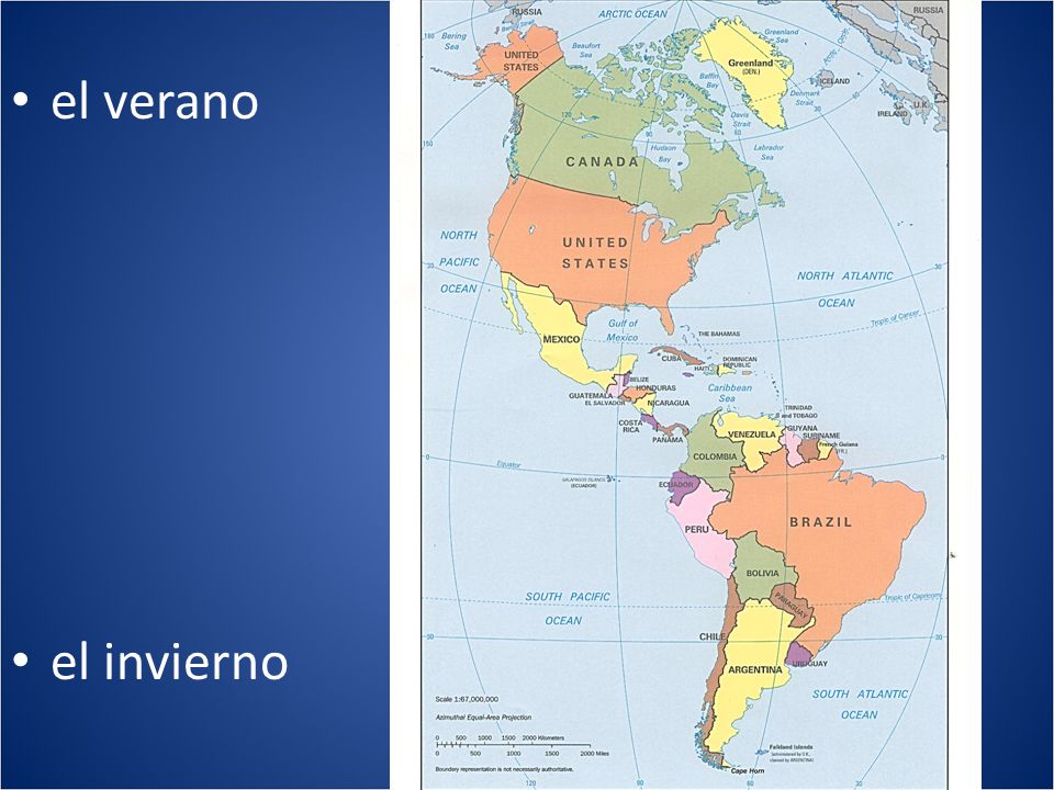 el verano el invierno