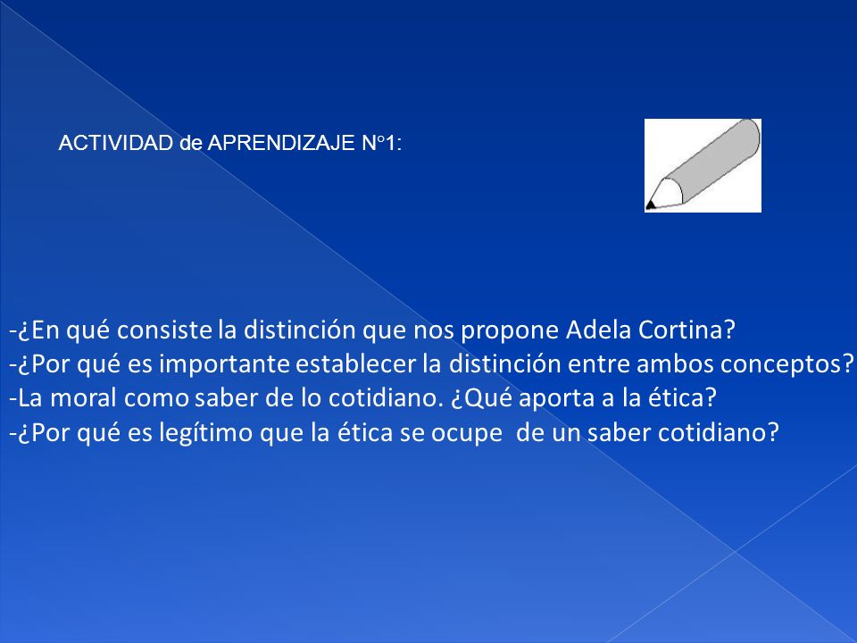 -¿En qué consiste la distinción que nos propone Adela Cortina