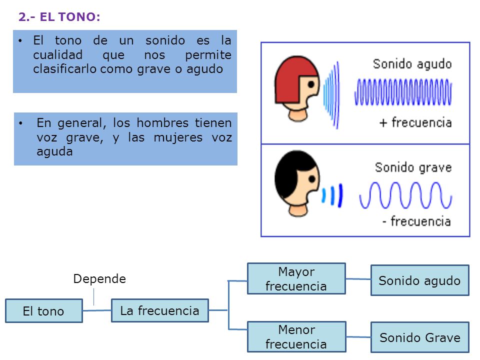 En general, los hombres tienen voz grave, y las mujeres voz aguda