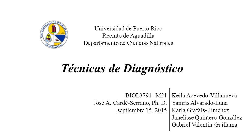 BIOL3791- M21 José A. Cardé-Serrano, Ph. D. septiembre 15, 2015