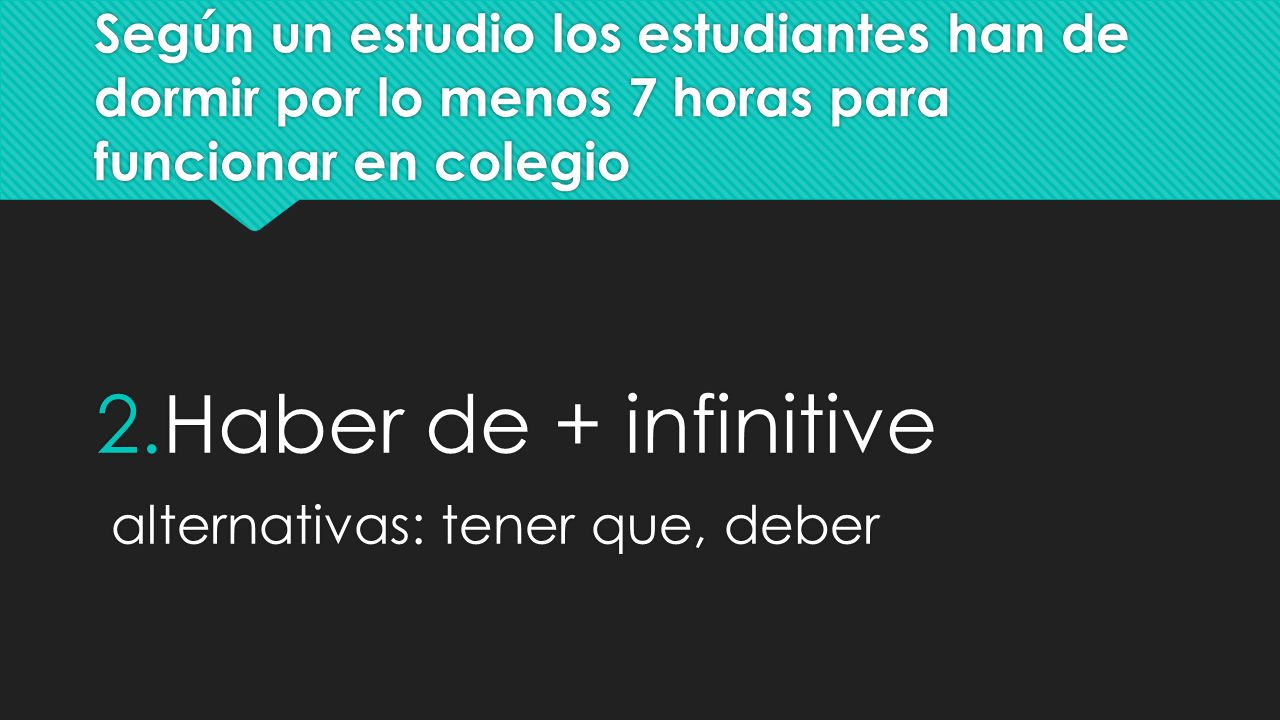 Según un estudio los estudiantes han de dormir por lo menos 7 horas para funcionar en colegio