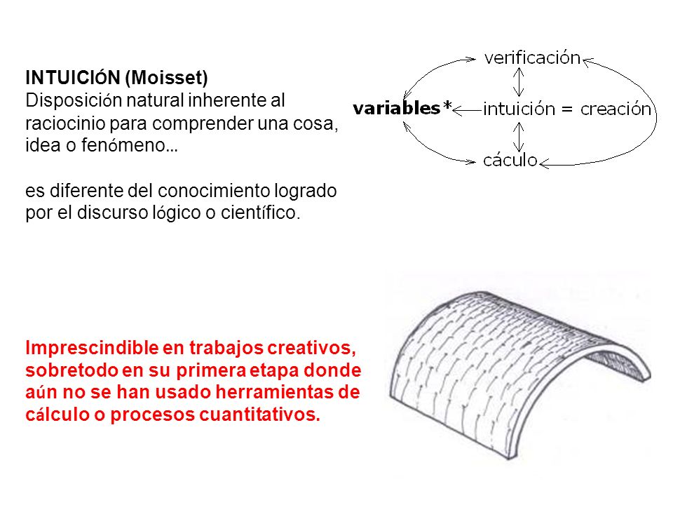 INTUICIÓN (Moisset) Disposición natural inherente al raciocinio para comprender una cosa, idea o fenómeno…