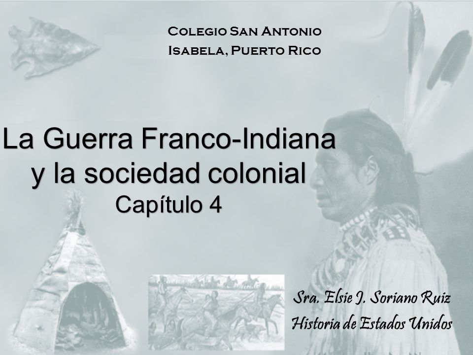 Sra. Elsie J. Soriano Ruiz Historia de Estados Unidos