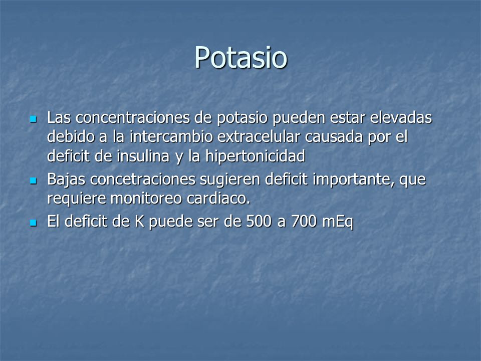 Potasio