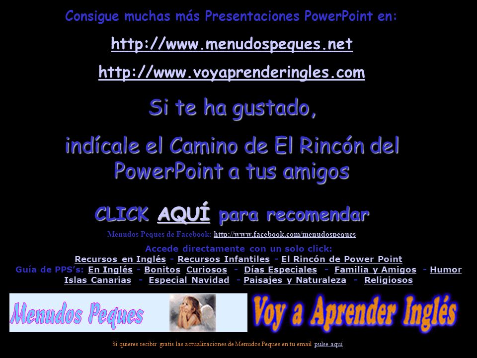 indícale el Camino de El Rincón del PowerPoint a tus amigos