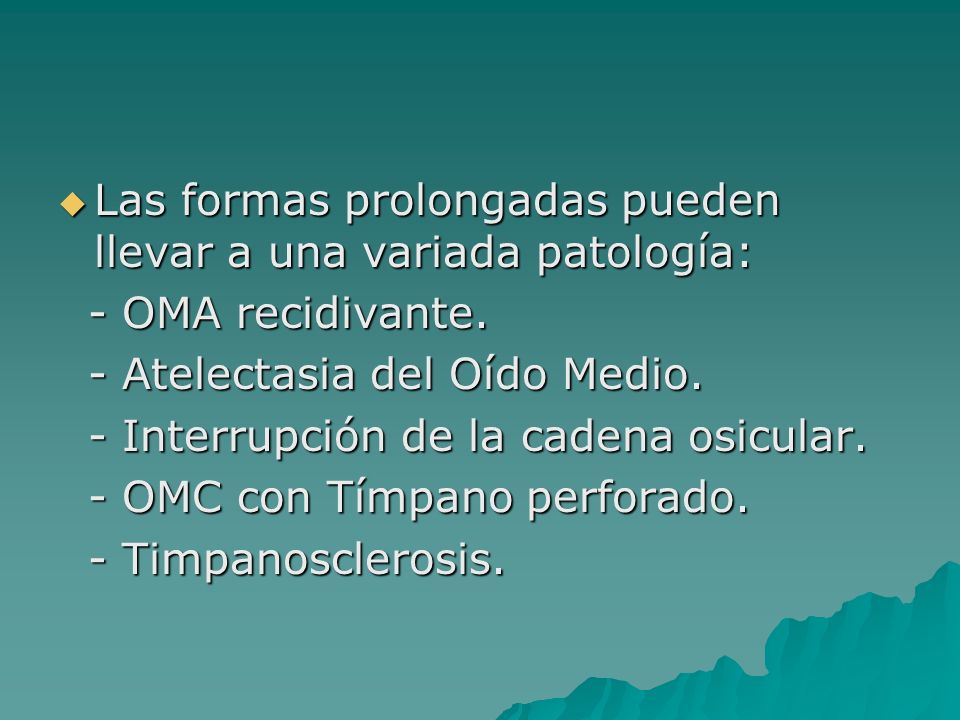 Las formas prolongadas pueden llevar a una variada patología: