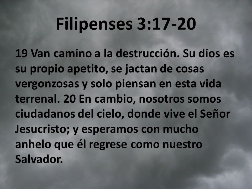 Filipenses 3:17-20