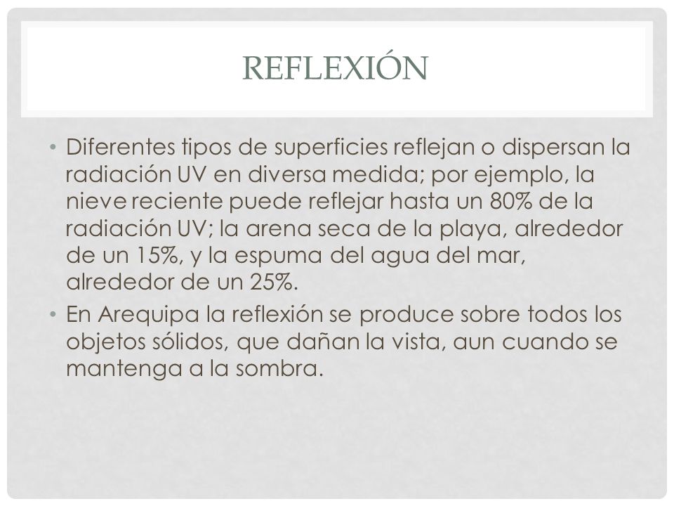 reflexión