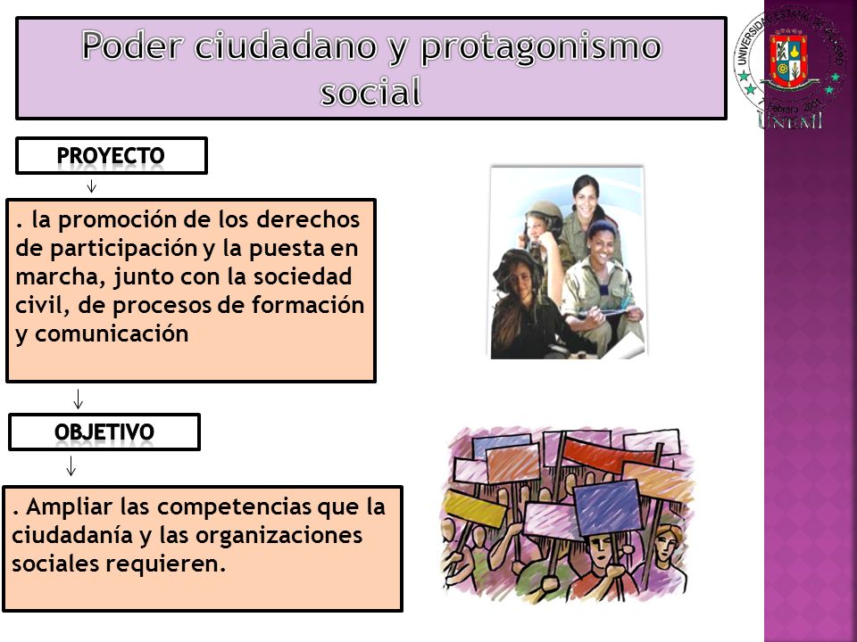Poder ciudadano y protagonismo social