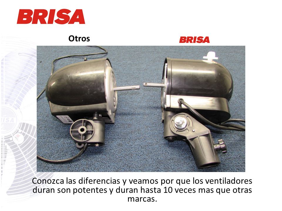 Otros Conozca las diferencias y veamos por que los ventiladores duran son potentes y duran hasta 10 veces mas que otras marcas.