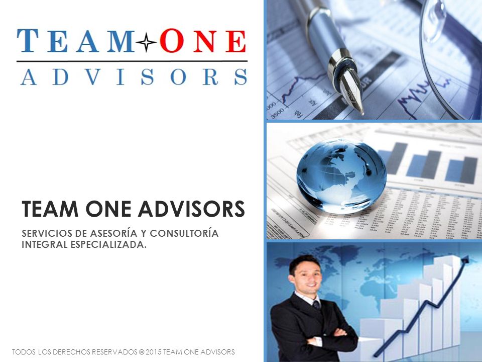 Team one advisors SERVICIOS DE ASESORÍA Y CONSULTORÍA INTEGRAL ESPECIALIZADA.