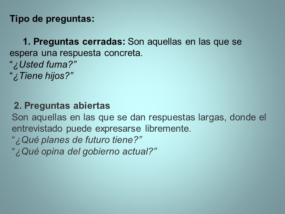 ¿Qué planes de futuro tiene ¿Qué opina del gobierno actual
