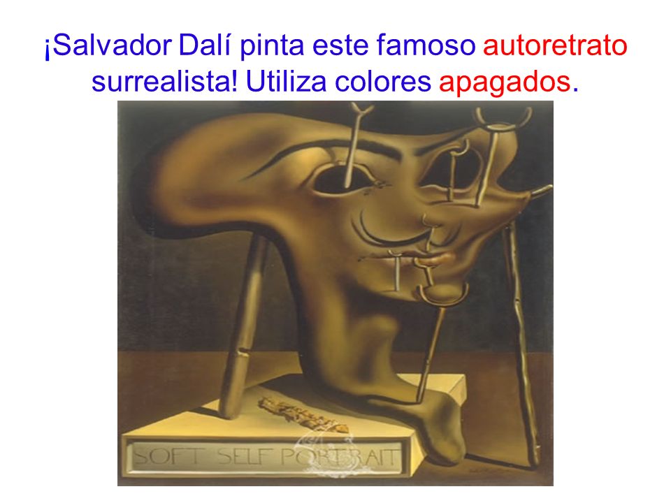 ¡Salvador Dalí pinta este famoso autoretrato surrealista