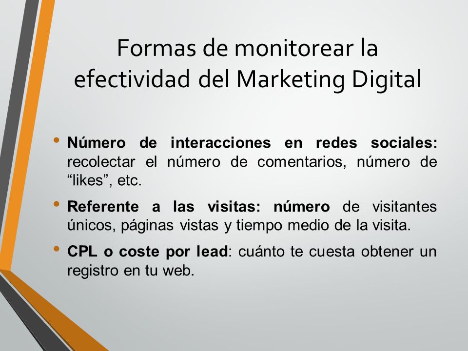 Formas de monitorear la efectividad del Marketing Digital