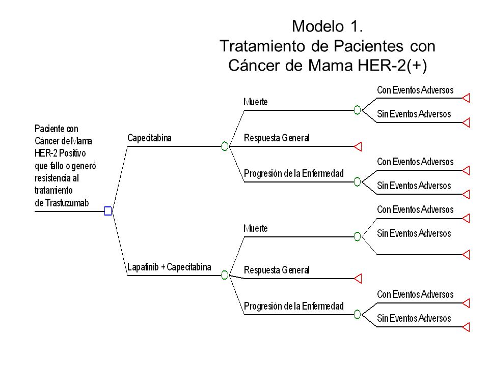 Modelo 1. Tratamiento de Pacientes con Cáncer de Mama HER-2(+)
