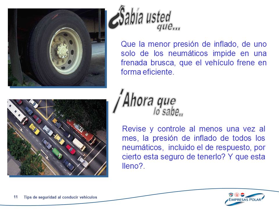 ¿ Sabía usted que... ¡ Ahora que lo sabe..