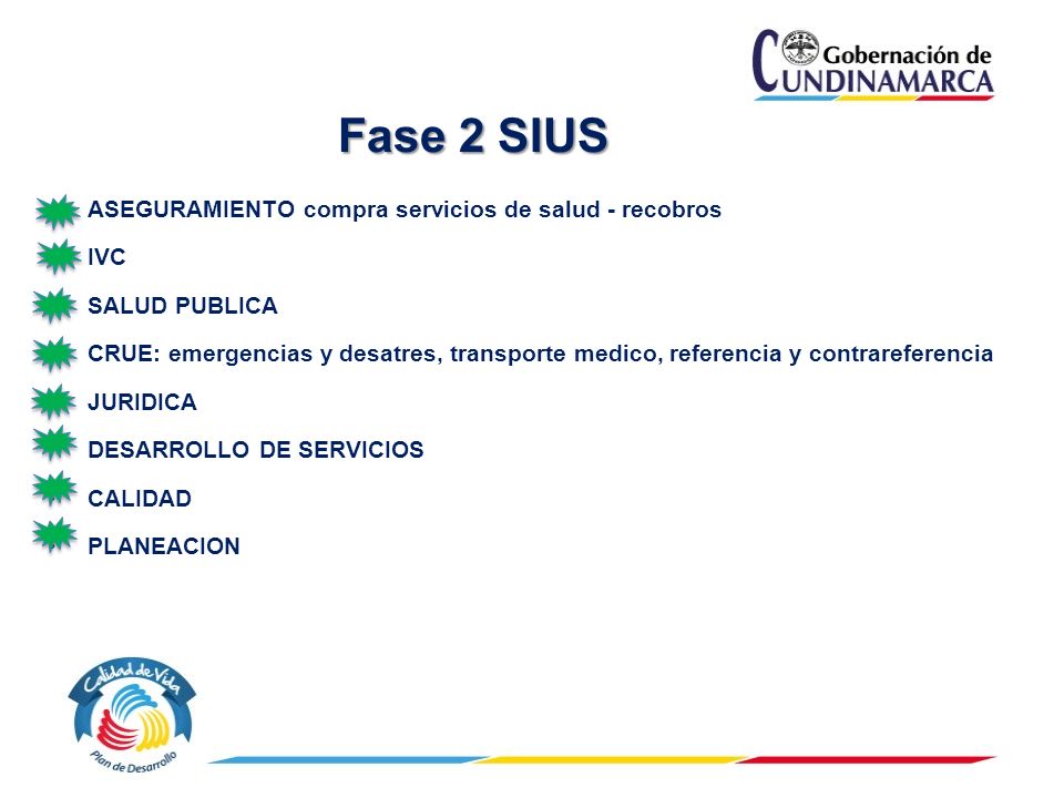 Fase 2 SIUS ASEGURAMIENTO compra servicios de salud - recobros IVC