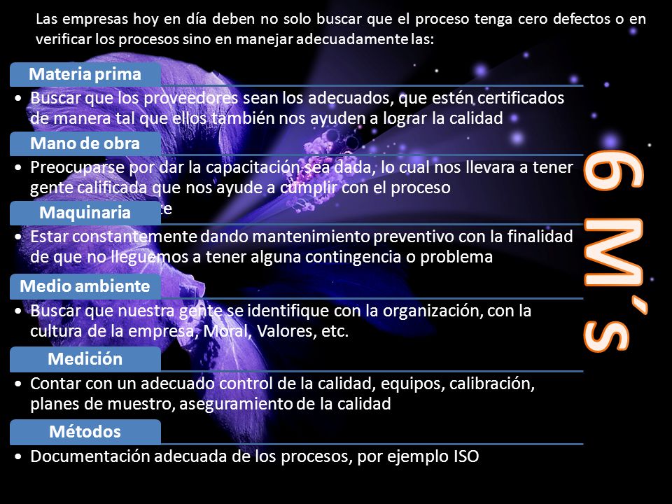 Esto los llevara a que el proceso no solo sea adecuado sino eficiente