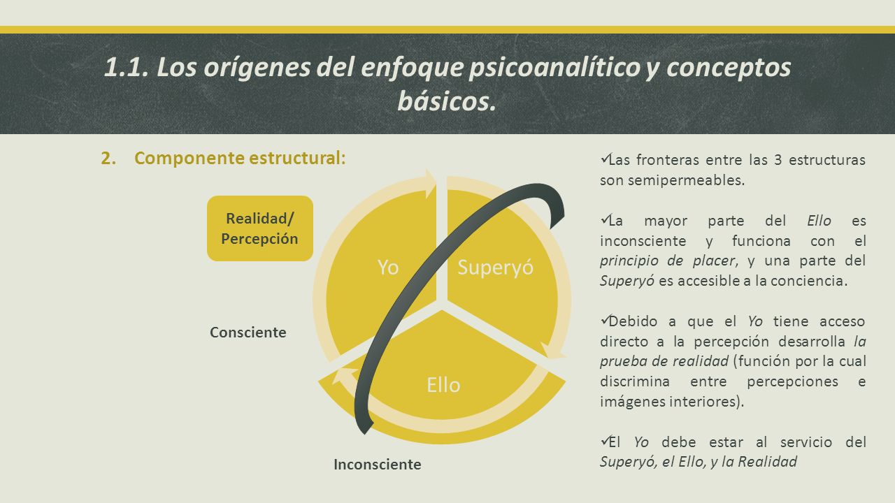 1.1. Los orígenes del enfoque psicoanalítico y conceptos básicos.