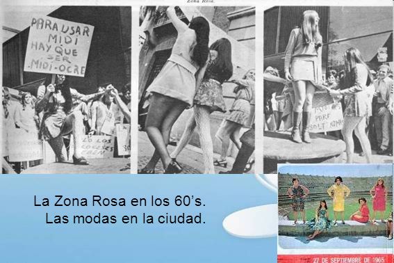 La Zona Rosa en los 60’s. Las modas en la ciudad.