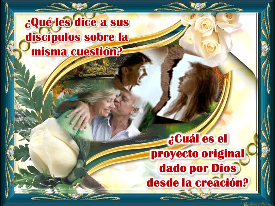 ¿Cuál es el proyecto original dado por Dios desde la creación