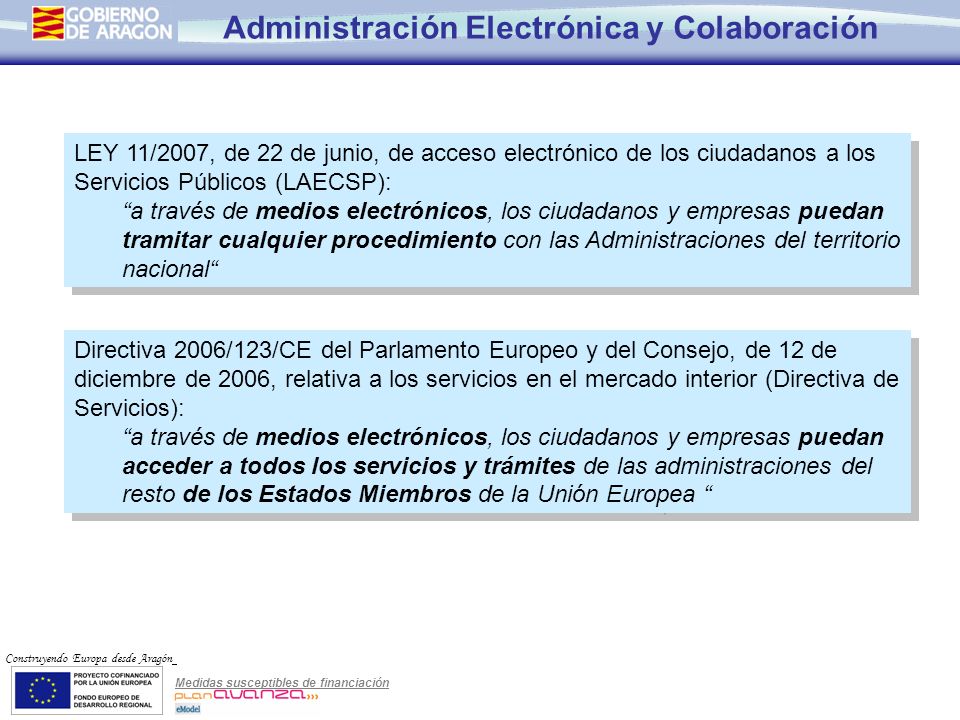 Administración Electrónica y Colaboración