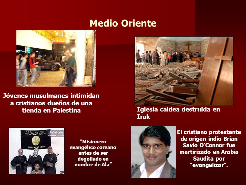 Misionero evangélico coreano antes de ser degollado en nombre de Ala