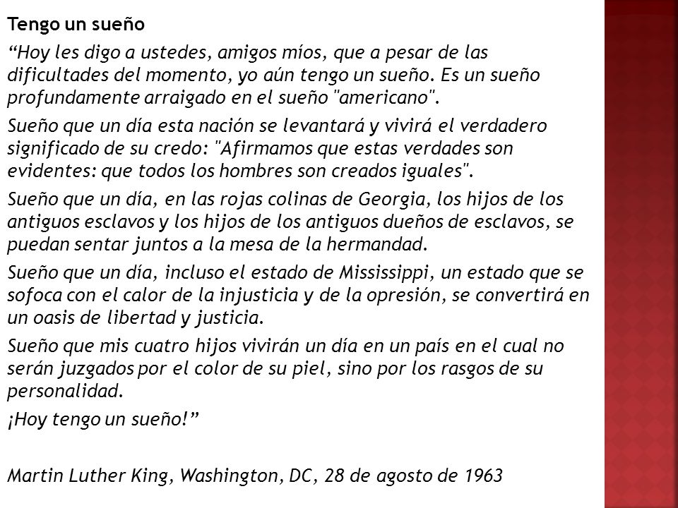 Martin Luther King, Washington, DC, 28 de agosto de 1963