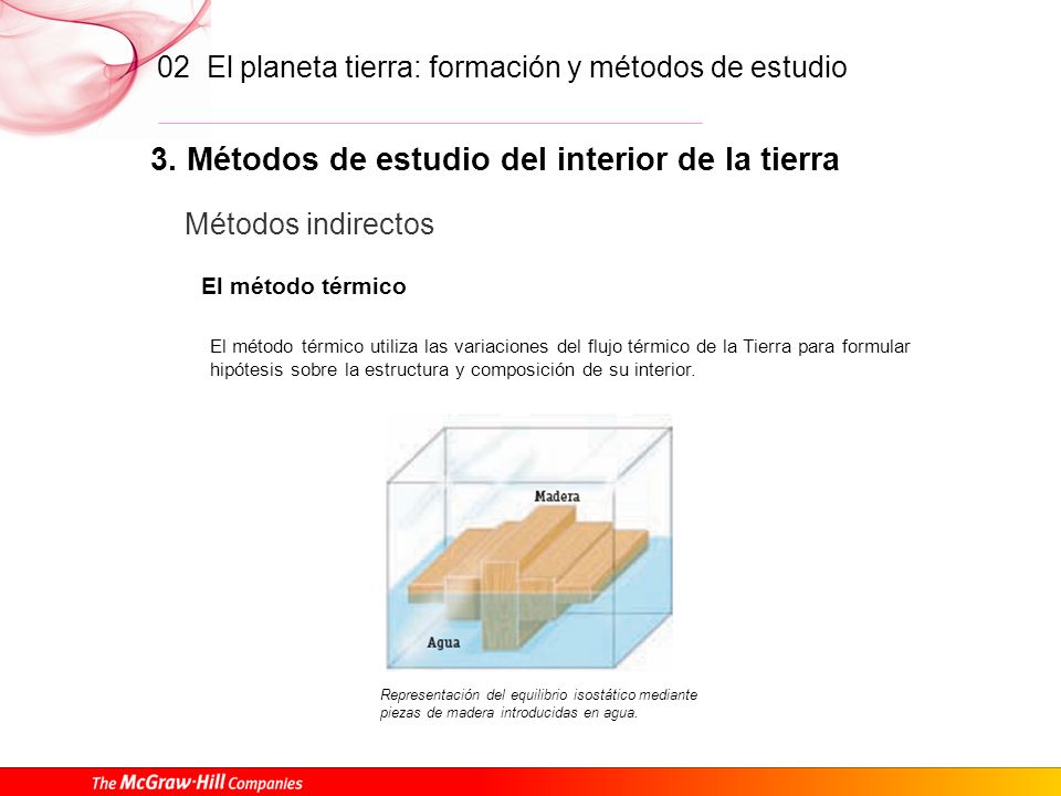 3. Métodos de estudio del interior de la tierra