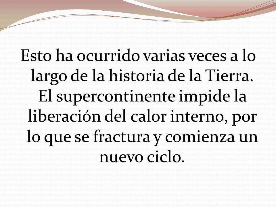 Esto ha ocurrido varias veces a lo largo de la historia de la Tierra