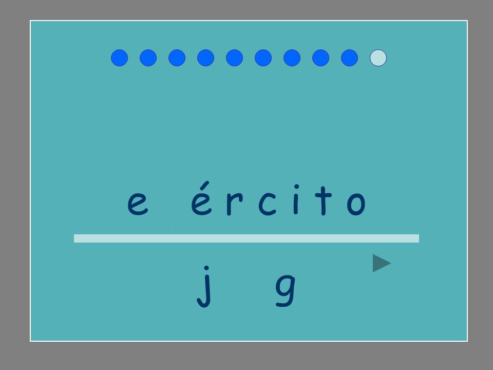 e j é r c i t o j g