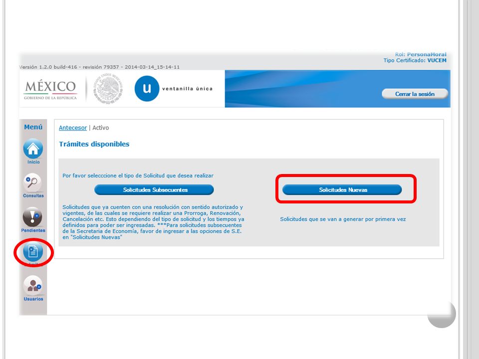 De aquí a la 18 es el procedimiento para hacer el tramite