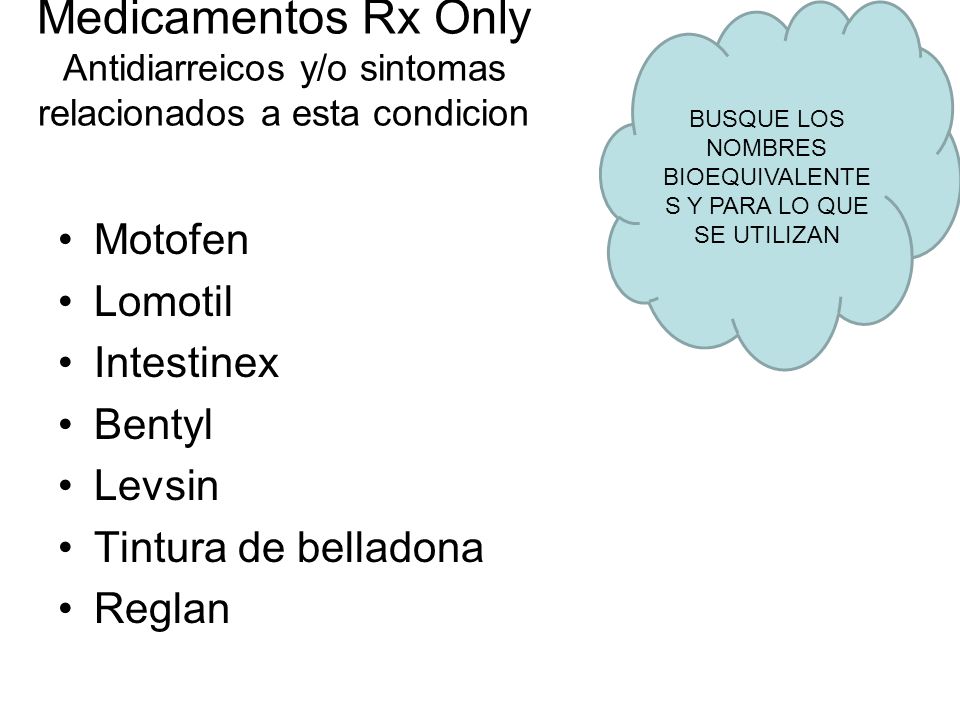 BUSQUE LOS NOMBRES BIOEQUIVALENTES Y PARA LO QUE SE UTILIZAN