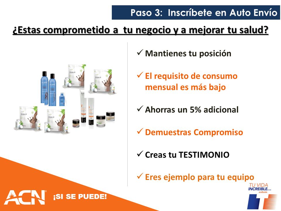 ¿Estas comprometido a tu negocio y a mejorar tu salud