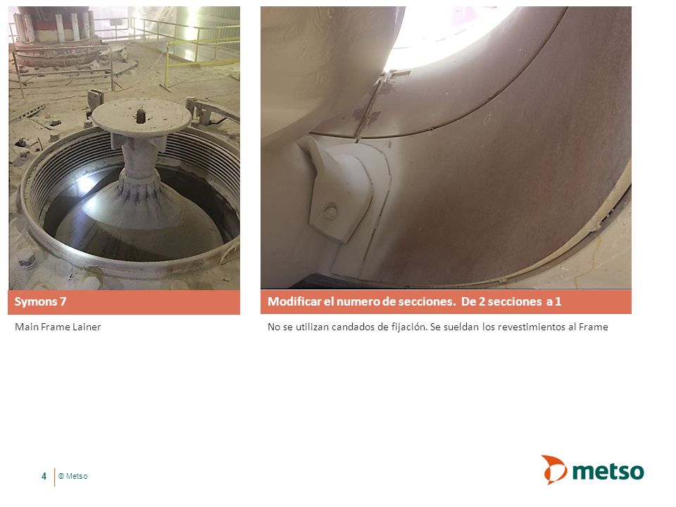Modificar el numero de secciones. De 2 secciones a 1