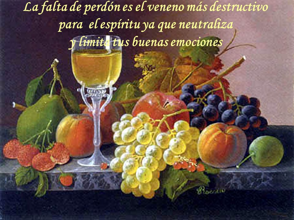La falta de perdón es el veneno más destructivo para el espíritu ya que neutraliza y limita tus buenas emociones