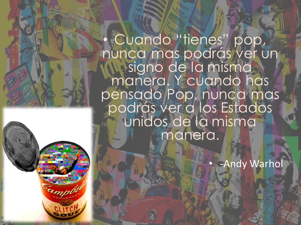 Cuando tienes pop, nunca mas podrás ver un signo de la misma manera