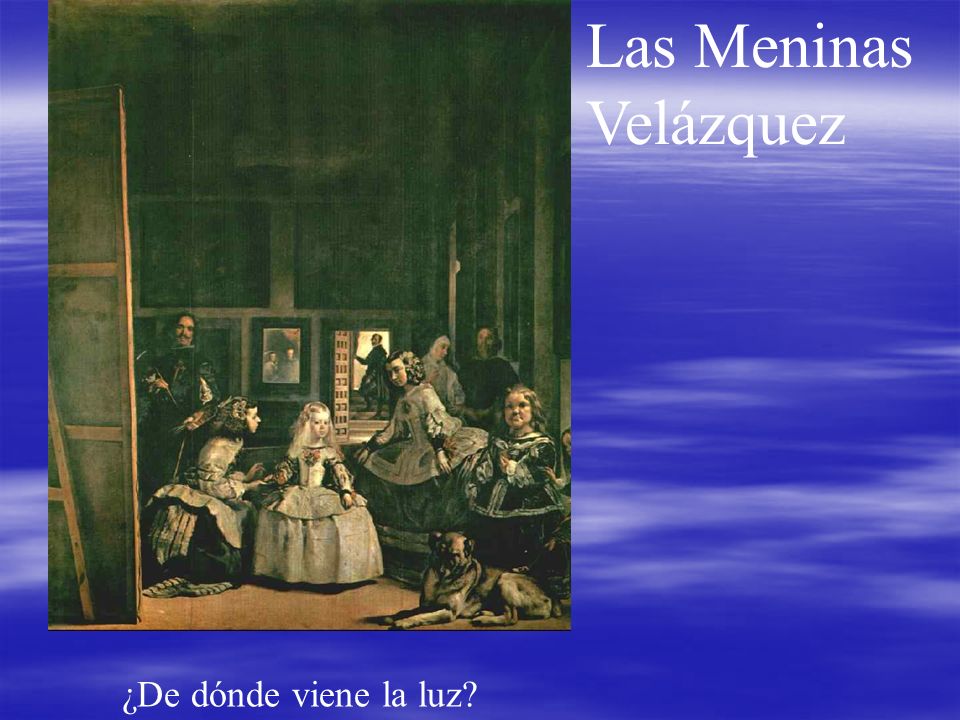 Las Meninas Velázquez ¿De dónde viene la luz