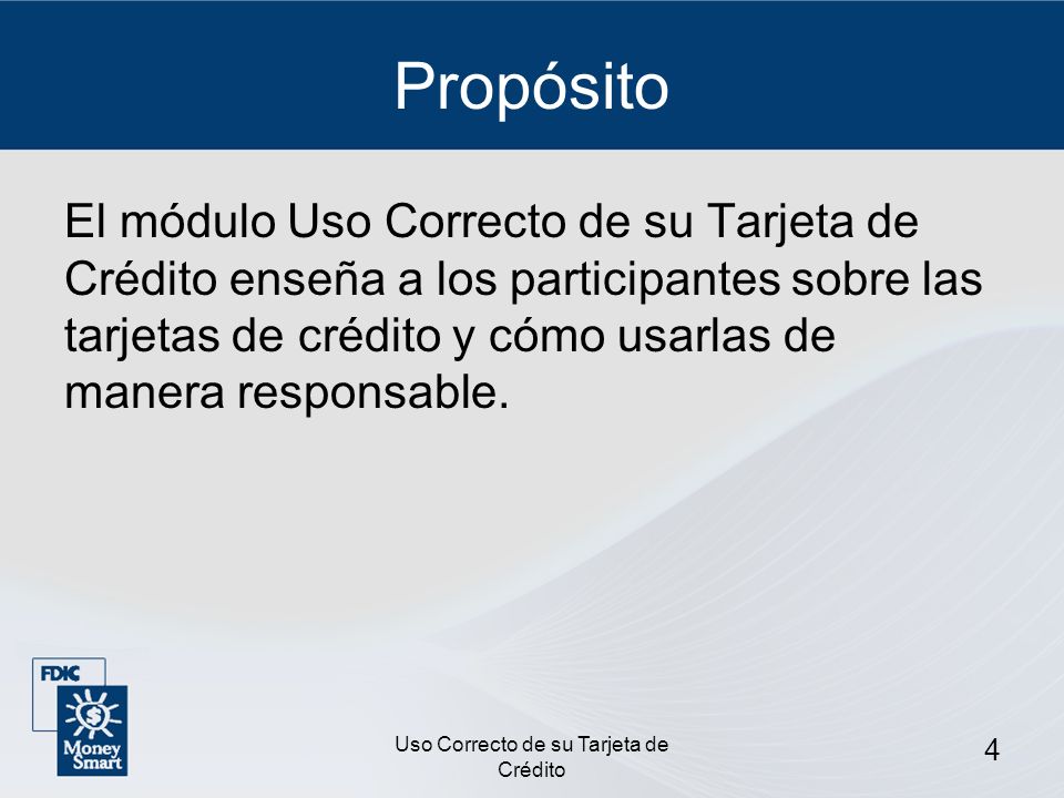 Uso Correcto de su Tarjeta de Crédito