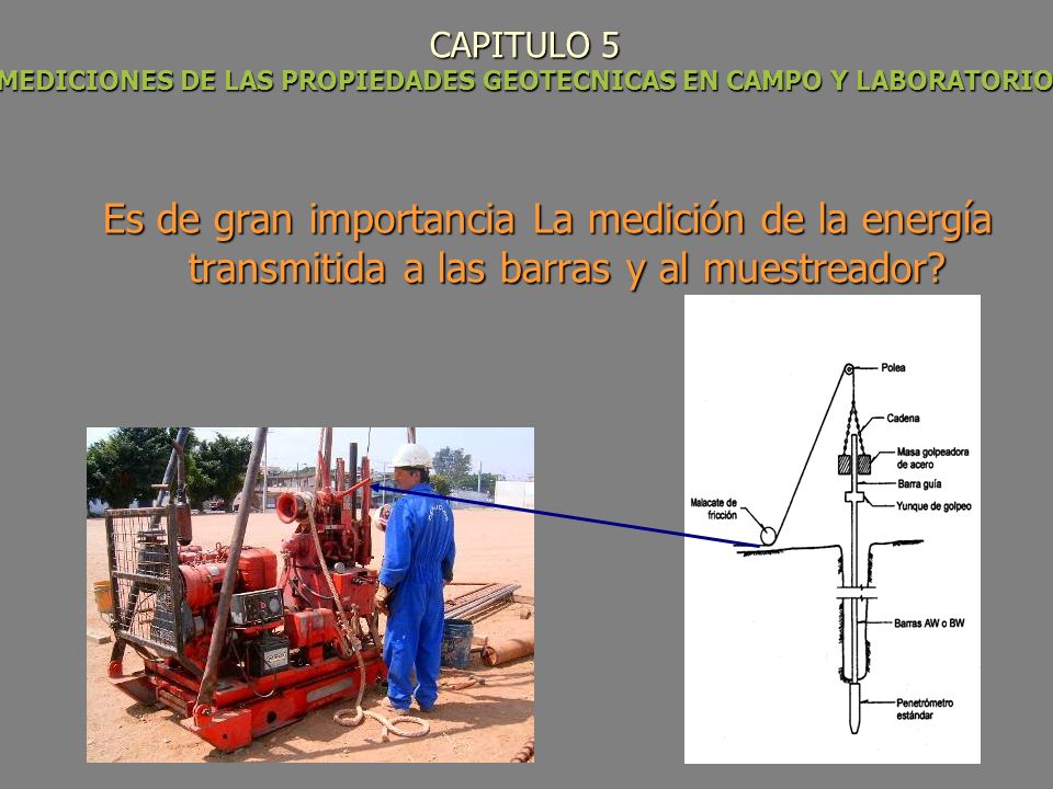 CAPITULO 5 MEDICIONES DE LAS PROPIEDADES GEOTECNICAS EN CAMPO Y LABORATORIO