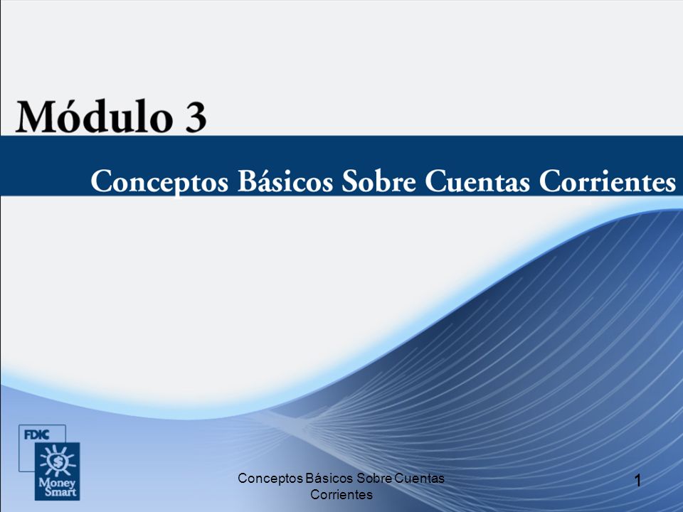 Conceptos Básicos Sobre Cuentas Corrientes