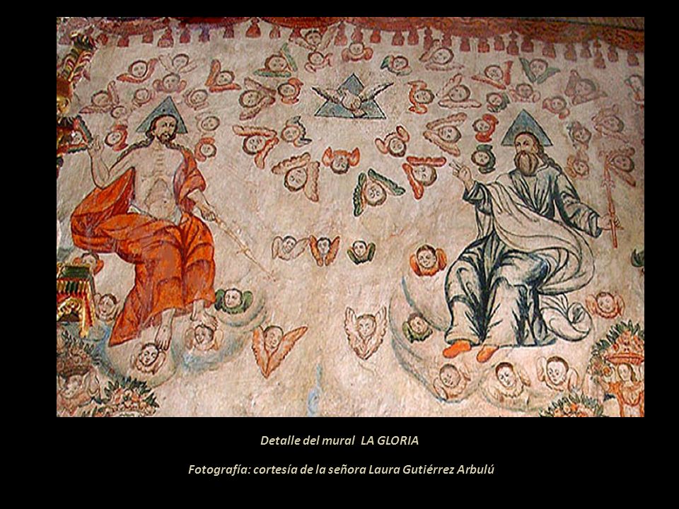 Detalle del mural LA GLORIA Fotografía: cortesía de la señora Laura Gutiérrez Arbulú