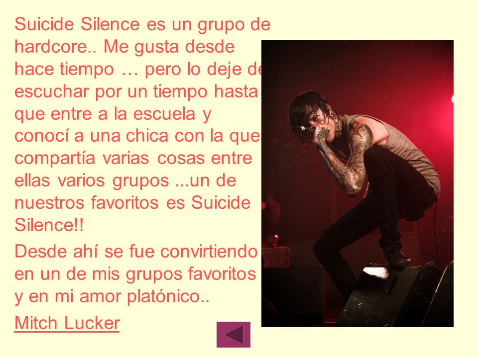 Suicide Silence es un grupo de hardcore